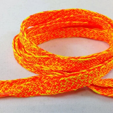Polyesterová šnúrka TYP PLOCHÁ MIX - 120cm